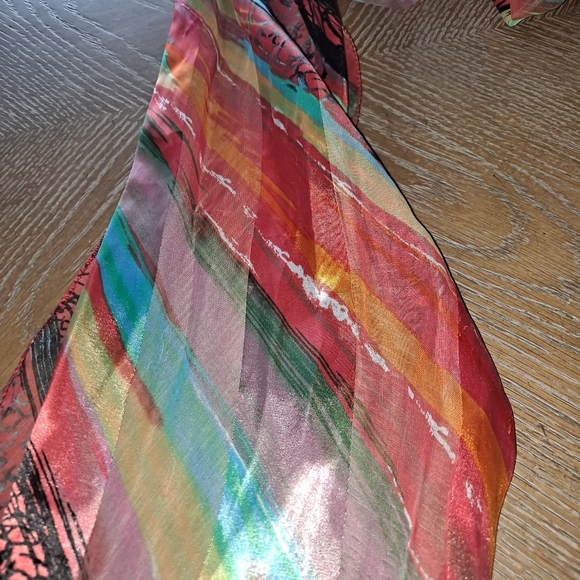 Gorgeous  scarf multi colored - Picture 7 of 10